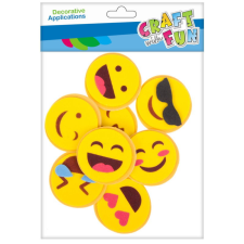 Euro-Trade Craft with Fun Habdekor díszítés Smiley 8db kreatív és készségfejlesztő