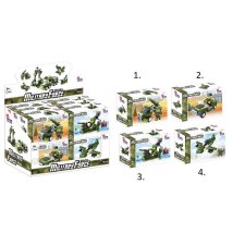Euro-Trade Építőjáték Alleblox Military Force 64-68db/4változat barkácsolás, építés
