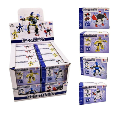 Euro-Trade Építőjáték Alleblox Transformers 33-40 db/4változat barkácsolás, építés