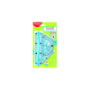 Eurocom d.o.o Maped vonalzókészlet ( 4 részes, 2 szín) flex rules, mini set/ műanyag, hajlítható