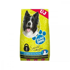 EURODOG Kutyaeledel, száraztáp, 3 kg, EURODOG, csirke kutyaeledel