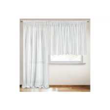 Eurofirany Aga-4 eurofirany fényáteresztő függöny Fehér 400x145 cm lakástextília