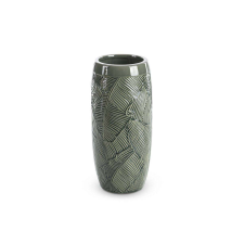 Eurofirany Dara kerámia váza Zöld 14x14x30 cm dekoráció