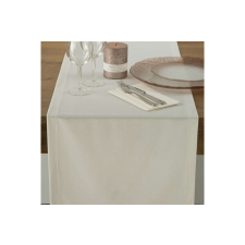 Eurofirany Egyszínű bársony asztali futó Fehér 40x140 cm party kellék