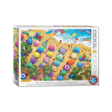  EuroGraphics 1000 db-os puzzle - Beach Summer Fun (6000-5871) puzzle, kirakós