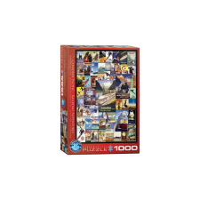 EuroGraphics 1000 db-os puzzle - Canadian Pacific - Railroad Adventures (6000-0648) puzzle, kirakós