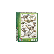 EuroGraphics 1000 db-os puzzle - Dinosaurs of the Cretaceous (6000-0098) puzzle, kirakós