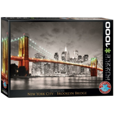 Eurographics 1000 db-os puzzle - New York City, Brooklyn Bridge (6000-0662) puzzle, kirakós