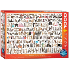 Eurographics 1000 db-os puzzle - The World of Cats (6000-0580) puzzle, kirakós