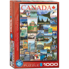 Eurographics 1000 db-os puzzle - Travel  Canada - (6000-0778) puzzle, kirakós
