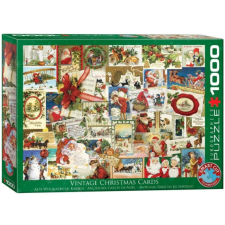 Eurographics 1000 db-os puzzle - Vintage Christmas Cards (6000-0784) puzzle, kirakós