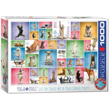 Eurographics 1000 db-os puzzle - Yoga Dogs (6000-0954) puzzle, kirakós