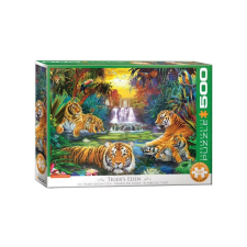 EuroGraphics 500 db-os puzzle - Tigers Eden by Jan Patrik (6500-5457) puzzle, kirakós