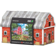 Eurographics 550 db-os puzzle - Family farm - fém dobozban (8551-5601) puzzle, kirakós