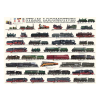  EuroGraphics 6000-0090 - Steam Locomotives - 1000 db-os vonatok puzzle
