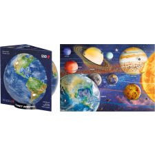 Eurographics bolygók puzzle fém dobozban puzzle, kirakós