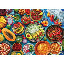 Eurographics mexikói asztal puzzle - 1000 darab puzzle, kirakós
