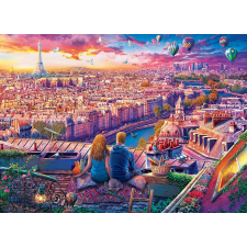 Eurographics Párizs Tetői puzzle 1000 darabos puzzle, kirakós