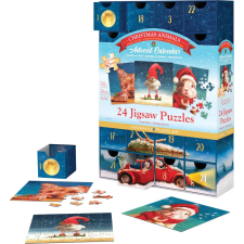  Eurographics puzzle adventi naptár – Karácsonyi állatok puzzle, kirakós