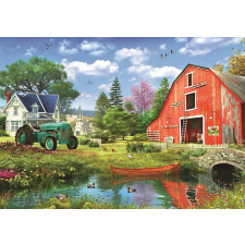Eurographics puzzle Piros csűr 1000 darabos puzzle, kirakós