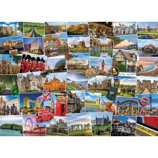 Eurographics puzzle világjáró - Egyesült Királyság 1000 darab puzzle, kirakós