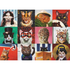 Eurographics vicces macskák puzzle 1000 darabos puzzle, kirakós