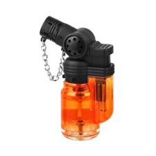 Eurojet Shisha szúrólángos öngyújtó piezzo gyújtással - narancssárga öngyújtó