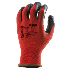 EUROLITE 13L850 TENYERÉN LATEX MÁRTOTT PIROS KESZTYŰ_07 védőkesztyű