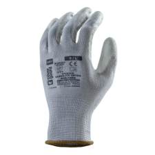  EUROLITE 13P105 SZÜRKE PRECÍZIÓS PES KESZTYŰ PU TENY._08 védőkesztyű