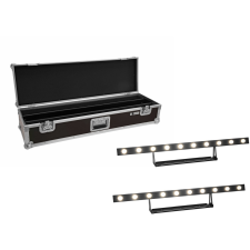 Eurolite Set 2x LED STP-10 Sunbar 3200K 10x5W Light Bar + Case világítás