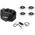 Eurolite Set 4x AKKU IP Flat Light 1 chrome + Soft Bag + Charger
