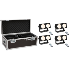 Eurolite Set 4x LED CBB-2 COB WW Bar + Case világítás