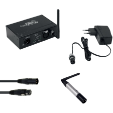 Eurolite Set freeDMX AP Wi-Fi Interface + QuickDMX Funksender + DMX cabel világítás