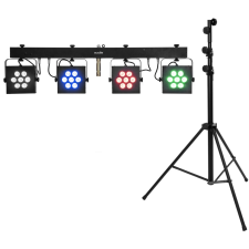 Eurolite Set LED KLS-3002 + STV-60-WOT EU Steel stand black világítás