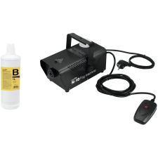 Eurolite Set N-10 black + B2D Basic smoke fluid 1l világítás