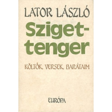 Európa Könyvkiadó Szigettenger - költők, versek, barátaim antikvárium - használt könyv