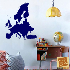  Európa térkép falmatrica tapéta, díszléc és más dekoráció