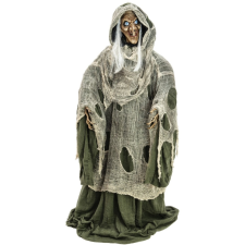 EuroPalms Halloween boszorkány  zöld  145x70x66cm dekoráció
