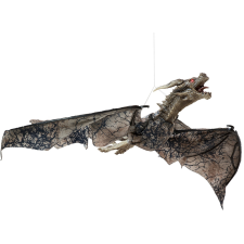 EuroPalms Halloween Repülő sárkány  animált  barna  120cm dekoráció