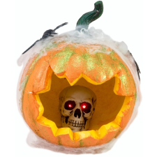 EuroPalms Halloween tök pókhálós 25cm 25cm dekoráció