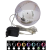 EuroPalms LED hógolyó 15cm  sötétkék