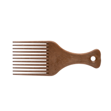 Eurostil 00403 fésű afro fésű barna fésű
