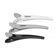 Eurostil Csipesz feltűző szilikonos 6db fodrászkellék