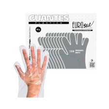 Eurostil Nylon kesztyű (100db/csomag) fodrászkellék