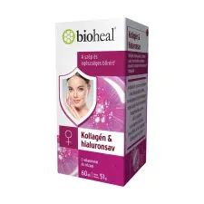 Eurotrade Pharma Kft. Bioheal Kollagén & Hialuronsav filmtabletta 60x vitamin és táplálékkiegészítő