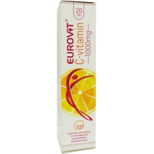  Eurovit C vitamin 1000 mg pezsgőtabletta citrom 20x vitamin és táplálékkiegészítő