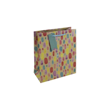 Eurowrap Ltd. Eurowrap ajándéktasak (21,5x25x10 cm cm) kraft, színes foltos (5) ajándéktasak