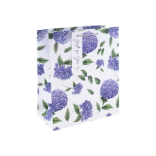 Eurowrap Ltd. Eurowrap ajándéktasak (26,5x33x14 cm) lila hortenziás (5) ajándéktasak