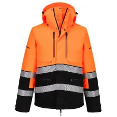  EV4 jólláthatósági télikabát PW_EV467OBRXL Narancs/Fekete - XL méret