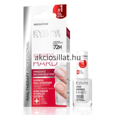 Evelin Cosmetic Eveline Cosmetics Nail Therapy Express Hard Körömerősítő 12ml lábápolás